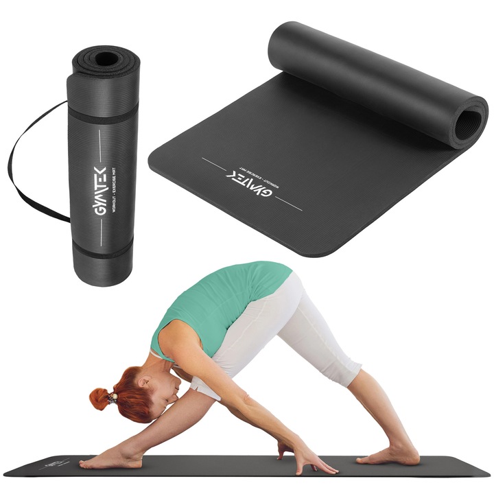 Saltea antrenament, Gymtek, Space+, 1,5cm, antiderapant, 80x200cm