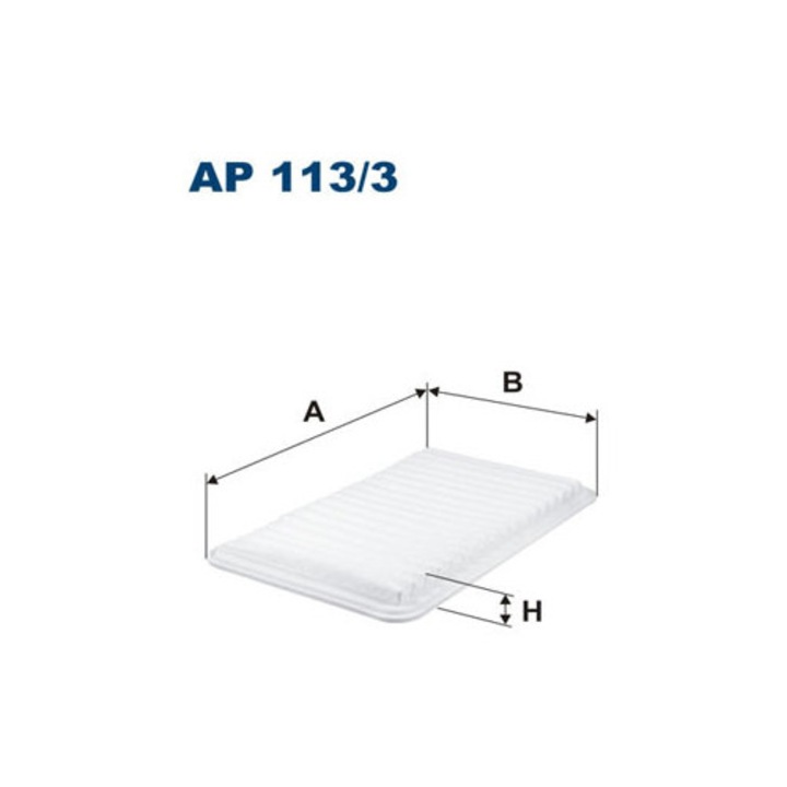 Légszűrő FILTRON AP113/3, 313x201x29mm