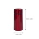 Cana Compacta Izolata Din Otel Inoxidabil Rosie - 160ml, 5.4cm x 12.4cm, Otel Inoxidabil 304, Sigilabila si Portabila, Ideala Pentru Bauturi Calde Sau Reci, Camping si Drumetii