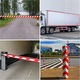 Fényvisszaverő szalag, BOMSTOM, 5 x 250 cm, PVC, nagy intenzitású, fényvisszaverő figyelmeztető matrica