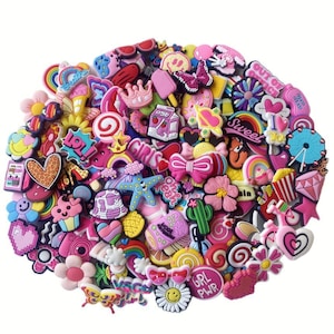Set 20 Accesorii Crocs PVC Moale Cartoon jibbitz pentru Pantofi DIY Potrivit pentru Copii si Femei
