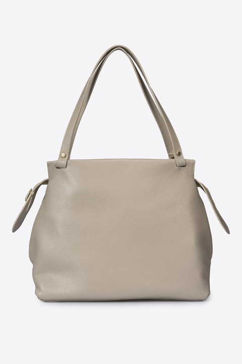 Massimo Castelli, Geanta de umar cu fermoar si model uni, Maro taupe deschis