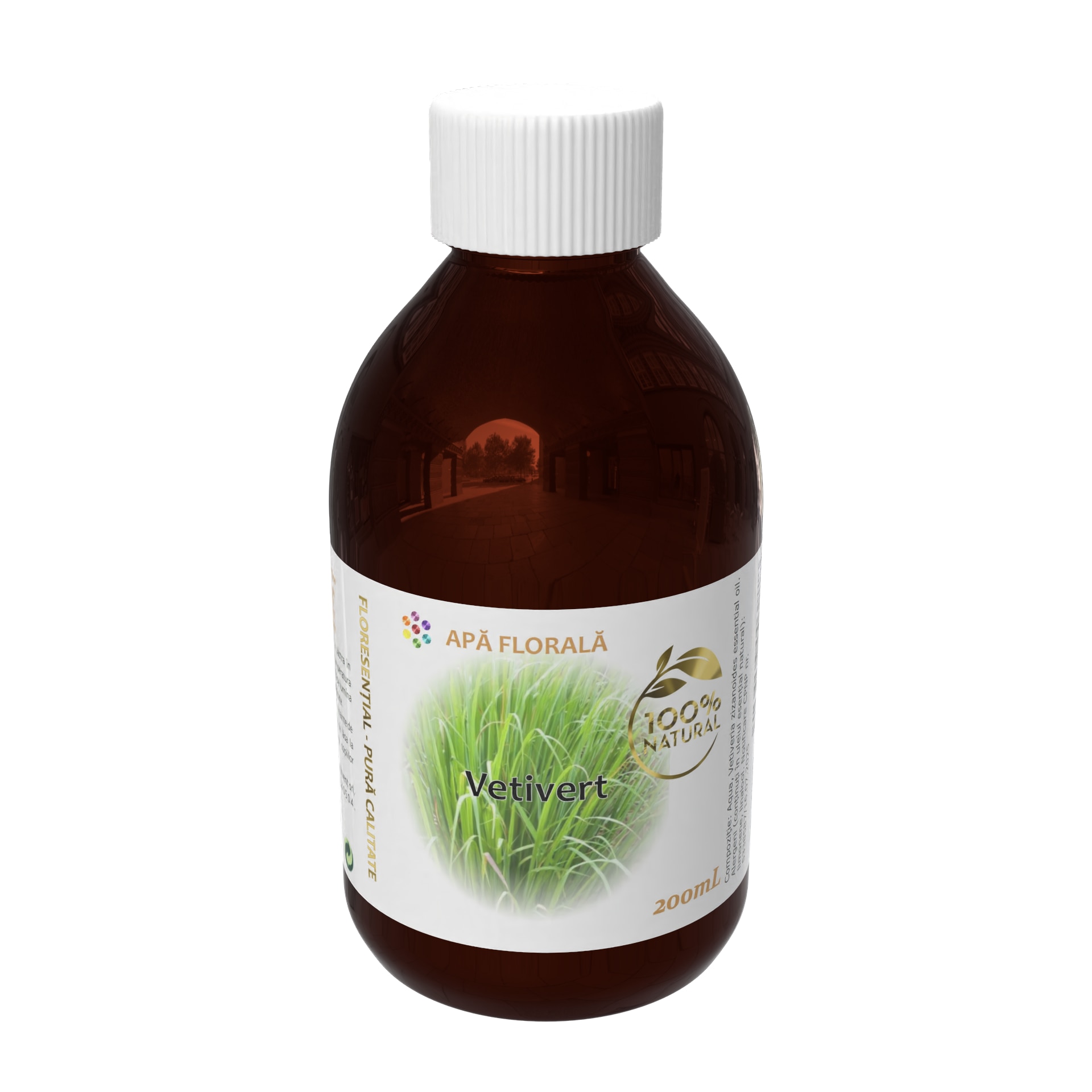 Vetivert Java Apa florala de Vetivert (Vetiveria zizanoides), 200ml - eMAG.ro
