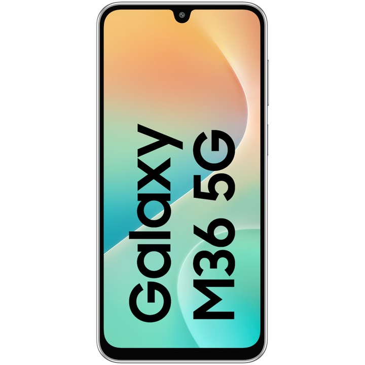 Samsung Galaxy M36 mobiltelefon, 8GB RAM, 256GB, 5G, Haze Orange
