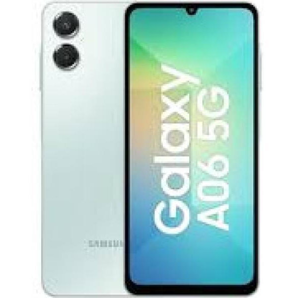 Telefon mobil Samsung Galaxy A06, Dual SIM, 128GB, 4GB RAM, 5G, 6.7 inch, Light Green