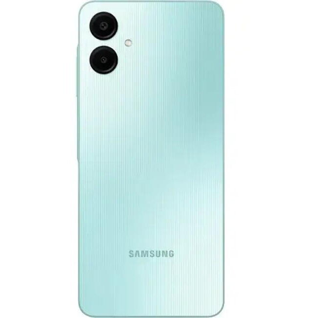 Telefon mobil Samsung Galaxy A06, Dual SIM, 128GB, 4GB RAM, 5G, 6.7 inch, Light Green