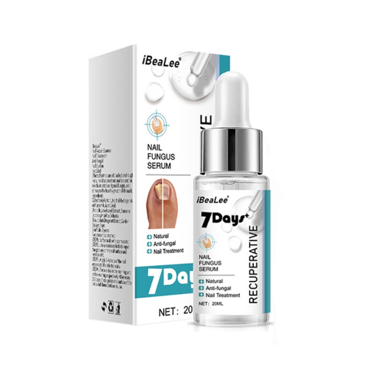 Hatékony körömkezelés - Professzionális antibakteriális oldat körömgomba ellen. Erősíti és helyreállítja a sérült és törékeny körmöket. Koncentrált formula, 20 ml, átlátszó, könnyen felvihető textúrával