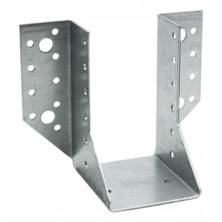 Set 32 Suport Pentru Grinda, BKShop, Suprafata Zincata, Rezistenta Ridicata, Montaj Usor, Utilizare Universala, 70 mm x 125 mm x 2 mm