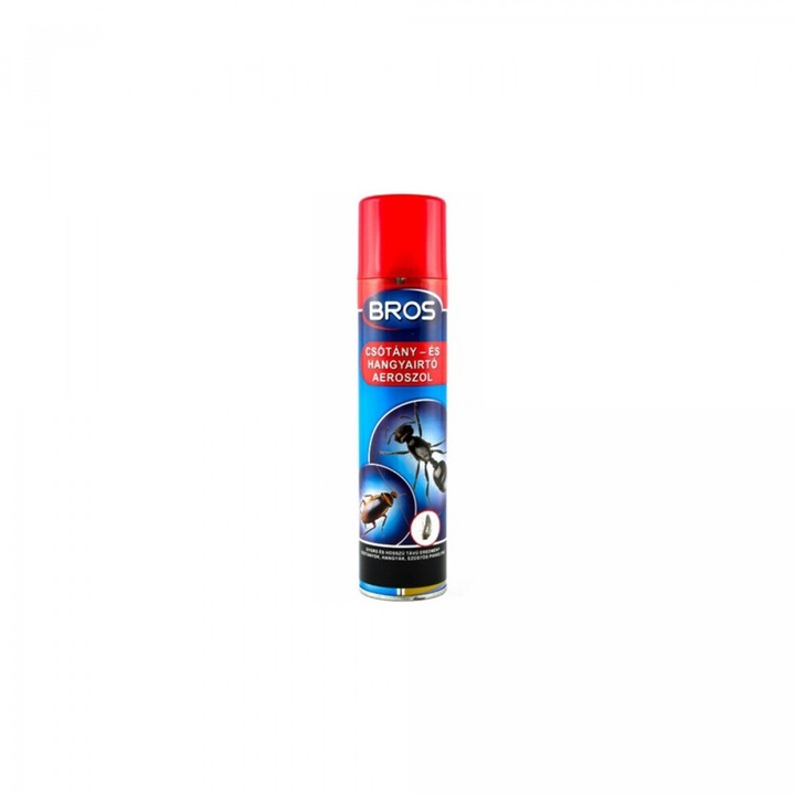 Bros Super Aerosol Anti-Gândaci, Furnici, Ploșnițe 400 ml