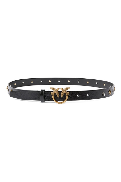 Pinko, Кожен колан с тока с лого, 94