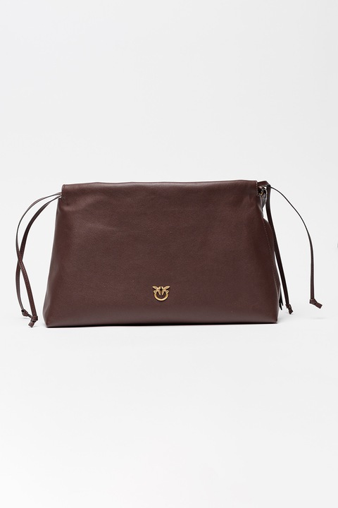 Pinko, Кожена чанта с връзка, Бордо