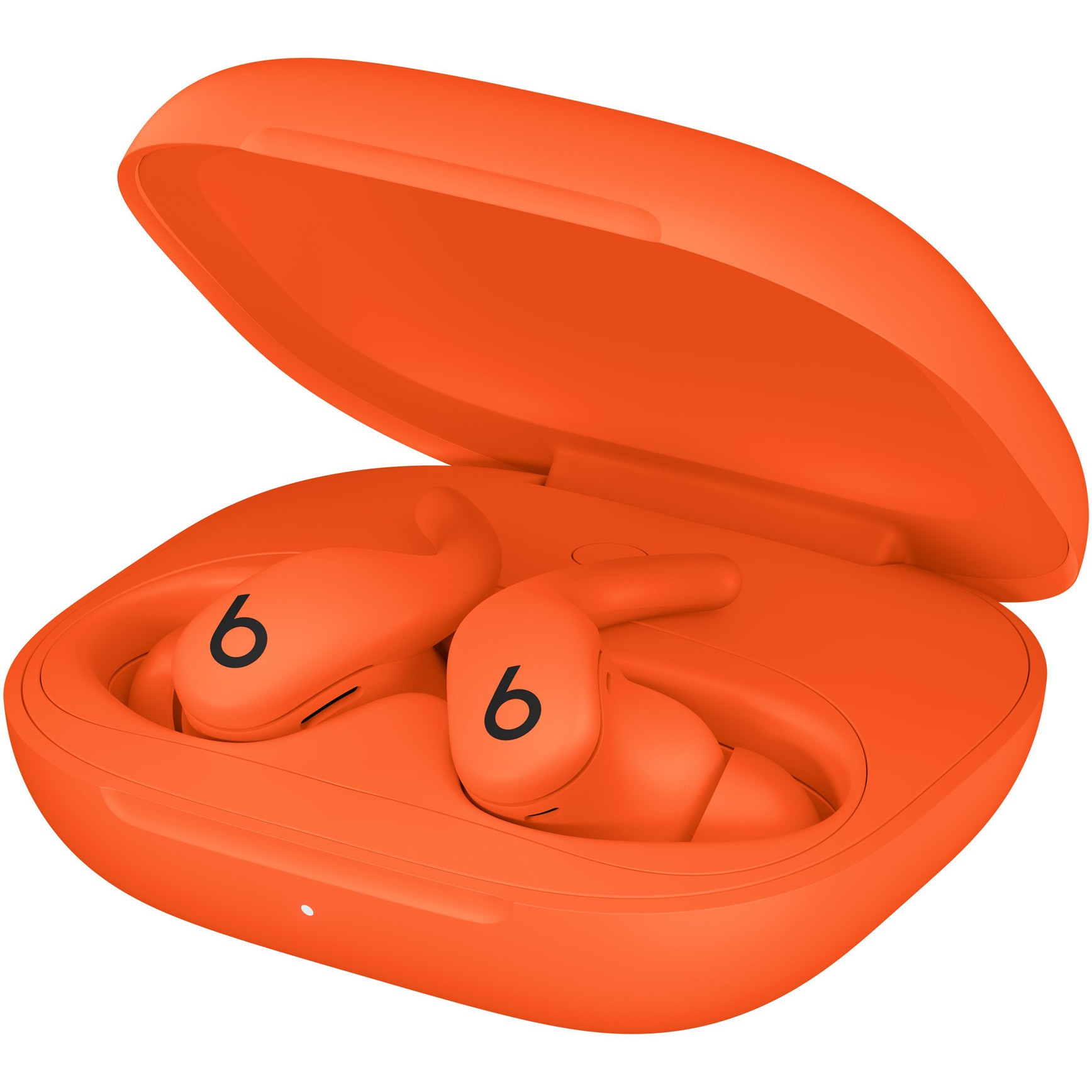 Casti audio in ear Powerbeats Fit - Wireless Noise-Cancelling Workout Earbuds cu Ultimate Secure Fit - Spark Orange