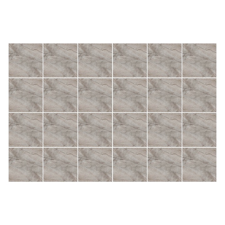 Öntapadós csempe matrica, Wallfluent, Természetes kő erekkel, Bézs, 20x20 cm, 24 darab, Dekorációs, 010140070290000283294
