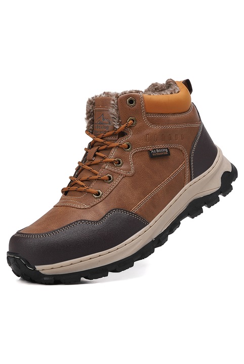 Мъжки зимни боти ARRIGO BELLO Екологична кожа, Кафяв