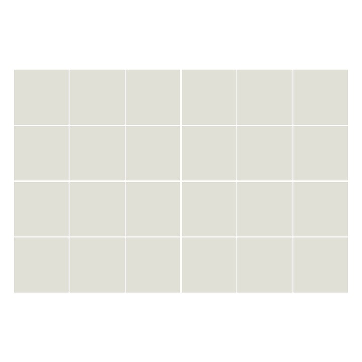Öntapadós csempe matrica, Wallfluent, Pasztell bézs színű, 10x10 cm, 24 darab, Dekorációs, 0101400701800ccece9e0