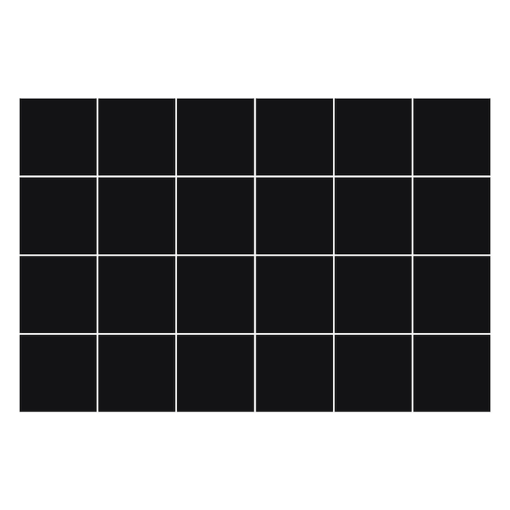 Autocolante pentru gresie, Wallfluent, Culoare Negru, Negru, 10x10 cm, 24 bucati, Decorative, 0101400701800cc1f1b1a
