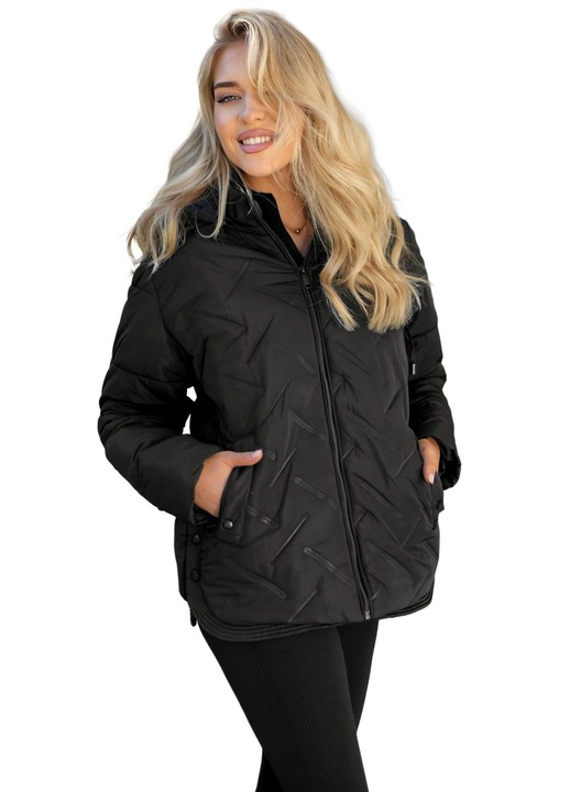 Női dzseki OZONEE JS/16M9300, Fekete