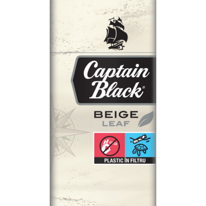 Tigari de foi, Scandinavian Tobacco Eersel, Captain Black Mini Cigarillo Filter Beige, cigarillo, 10 buc