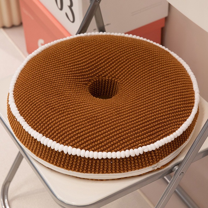 Perne decorative rotunde, cafea, set de perne pentru canapea, scaune de birou, banci, confortabile, cu umplutura groasa