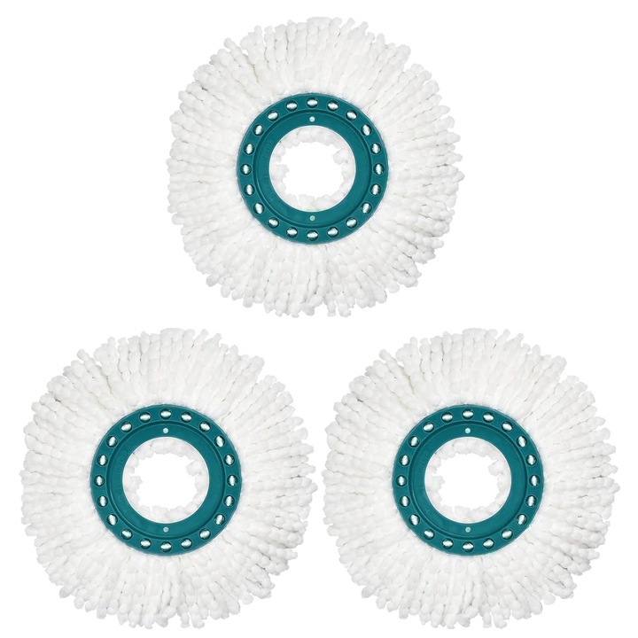 Set 3 piese accesorii microfibra pentru mopuri rotative Leifheit si Twist Liffy