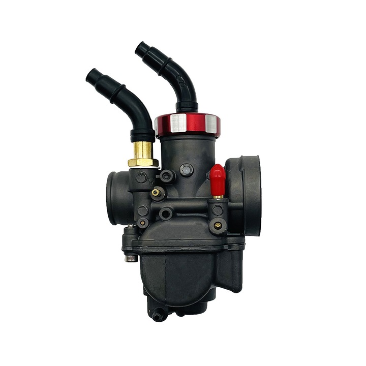 Carburator moto pentru PE24, 50-125cc, 2/4 timpi, 25.5x30.5mm, 43.5mm