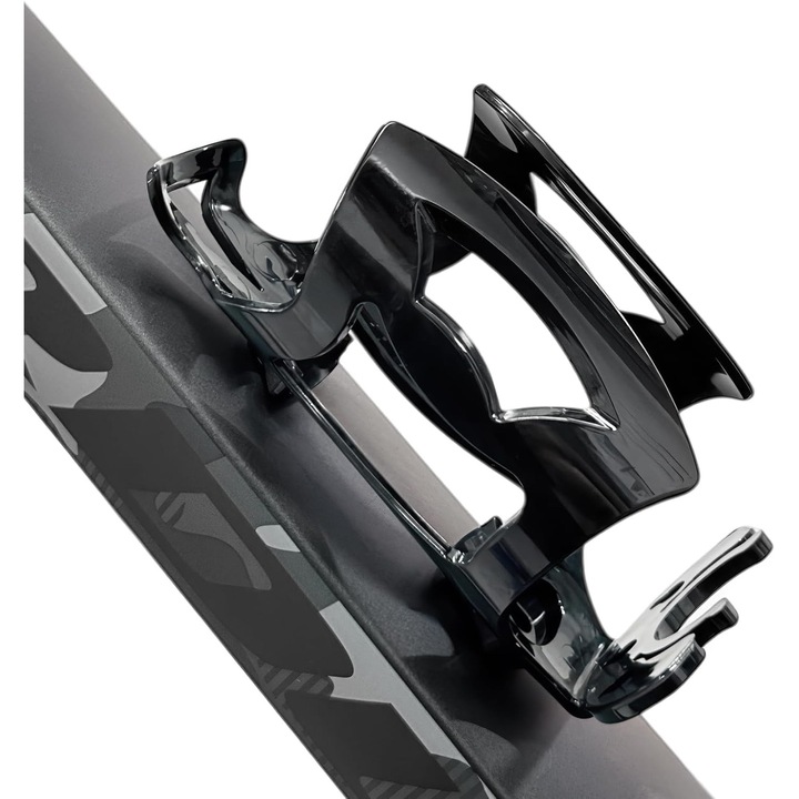 Suport pentru sticla de apa bicicleta, ajustabil, usor, polycarbonate, negru