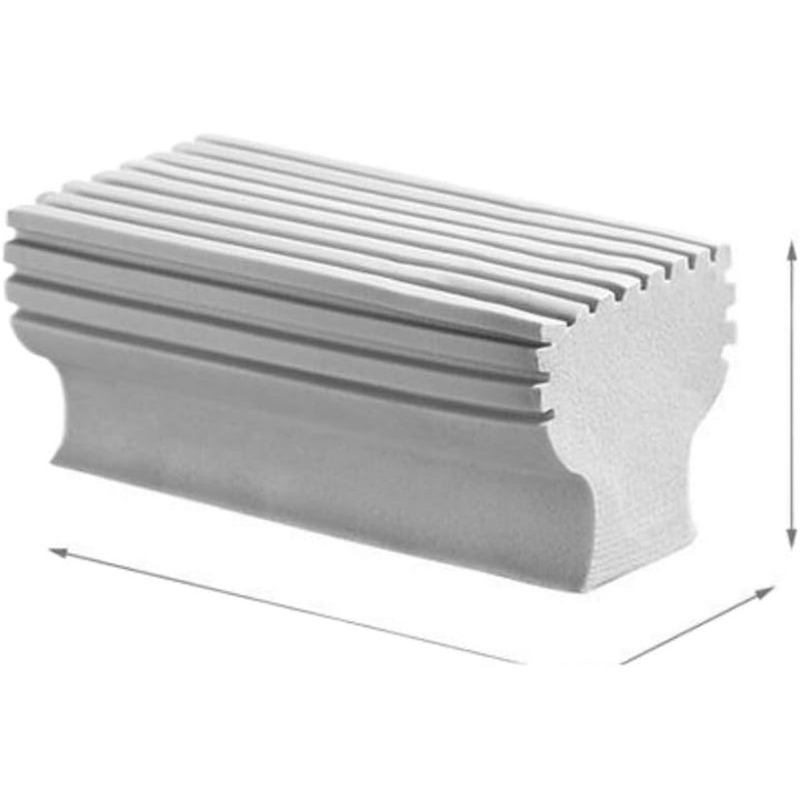 Set de ustensile de bucatarie, bureti si lavete, gri, multifunctional