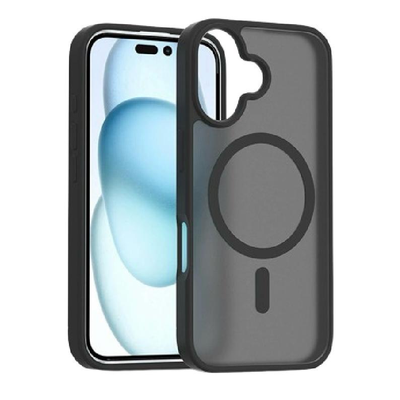 Husa de Protectie, Compatibila Apple iPhone 17, OG Purple, MagSafe - Negru