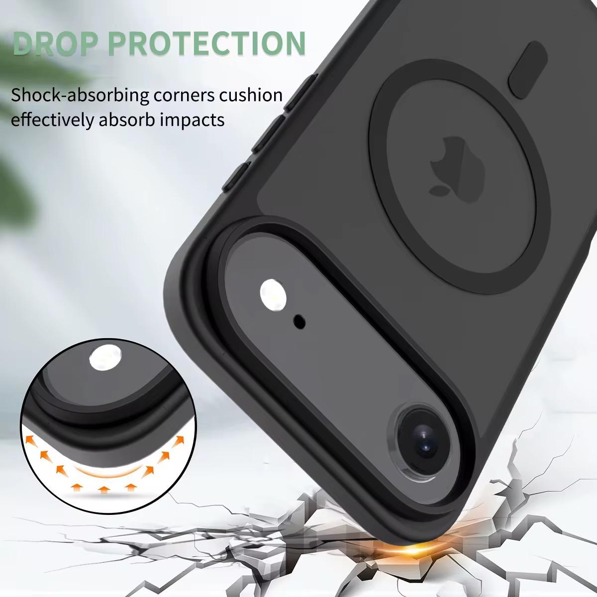 Husa de Protectie, Compatibila Apple iPhone 17 Air, OG Purple, MagSafe - Negru