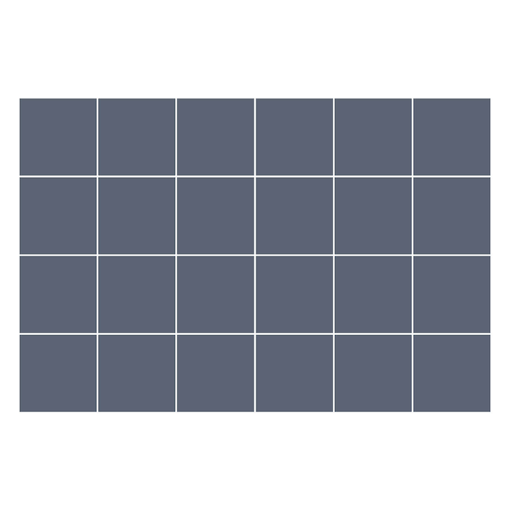 Autocolante gresie si faianta, Wallfluent, Culoare: Albastru inchis, Albastru inchis, 20x20 cm, 24 bucati, Decorative, 0101400702900cc556171