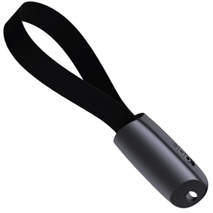 Mini reportofon spion, 16GB, activare vocala, MP3, stand-by 30 zile, Functie de reducere a zgomotului, Negru clasic, Compact si portabil, Durata lunga de viata a bateriei, Stocare fiabila, Calitate superioara