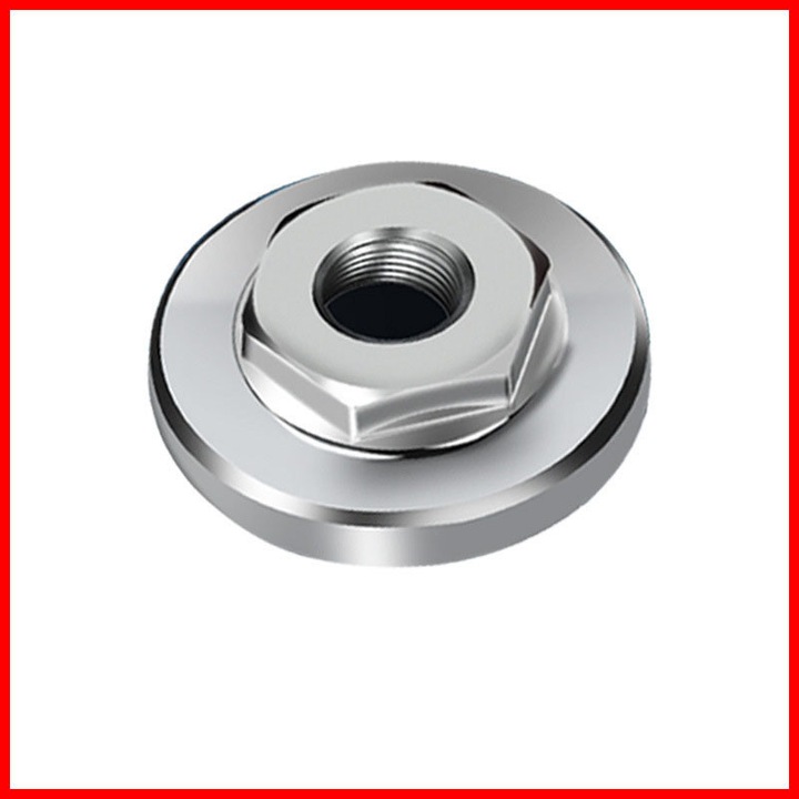 Set 10 piese accesorii pentru polizor unghiular 100mm, placa de presiune din otel inoxidabil hexagonal