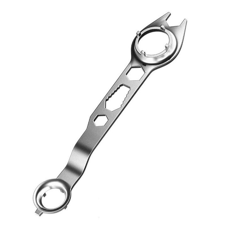 Cheie cu patru colti pentru unelte, multi-functionala, compacta, ergonomica, 30x5cm