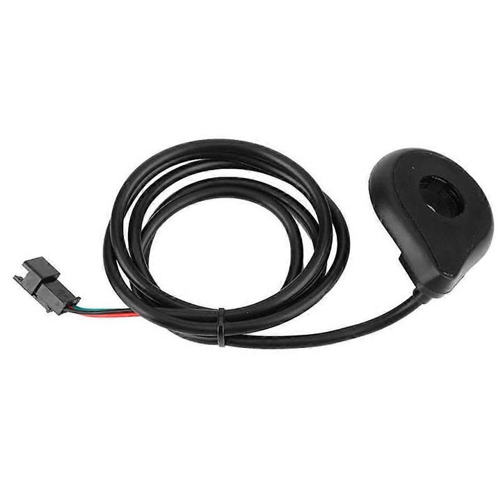 Senzor de asistenta pentru pedala bicicleta electrica, 12 magneti, ABS, negru, 100cm