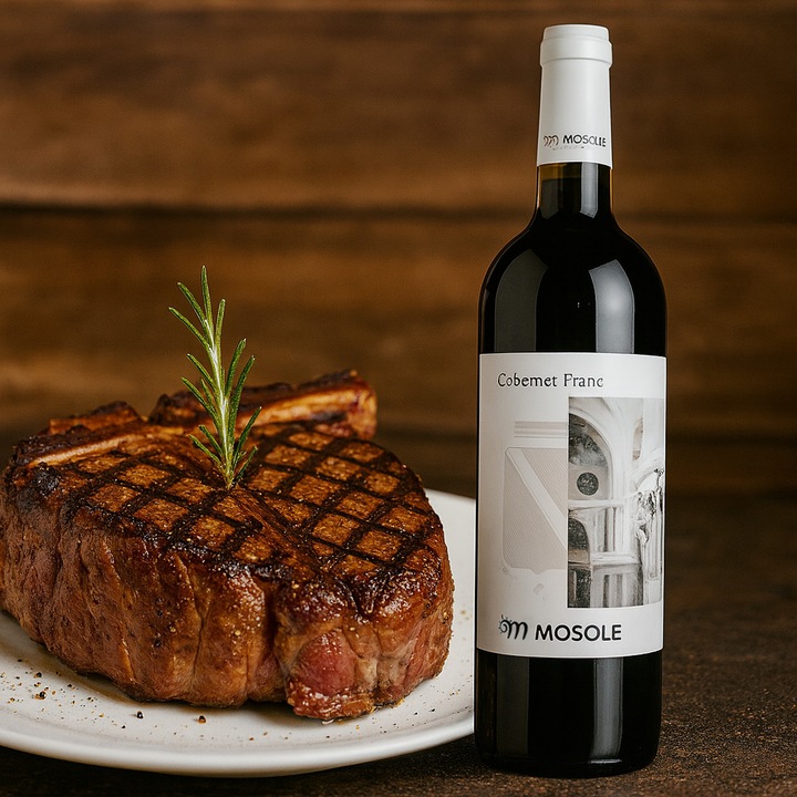Vin rosu Mosole Cabernet Franc, origine Veneto Italia, 0.75L