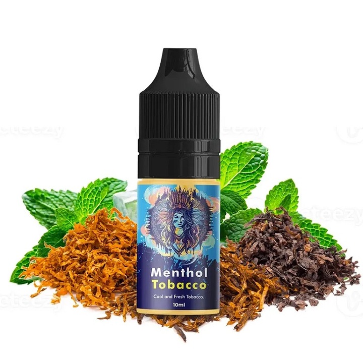 Aroma Concentrata Tigara Electronica Smokemania, 10ml - Menthol Tobacco