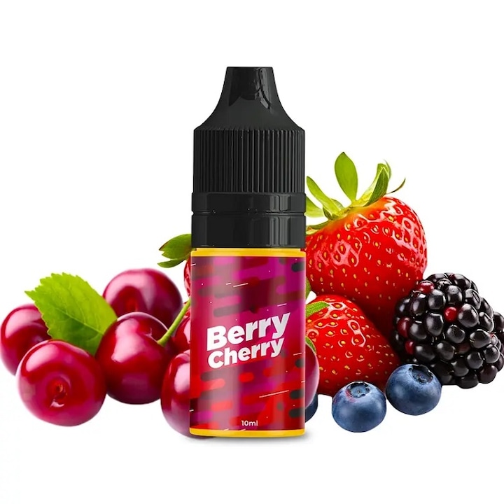 Aroma Concentrata Tigara Electronica Smokemania, 10ml - Berry Cherry