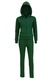 Trening bumbac dama verde inchis XXL