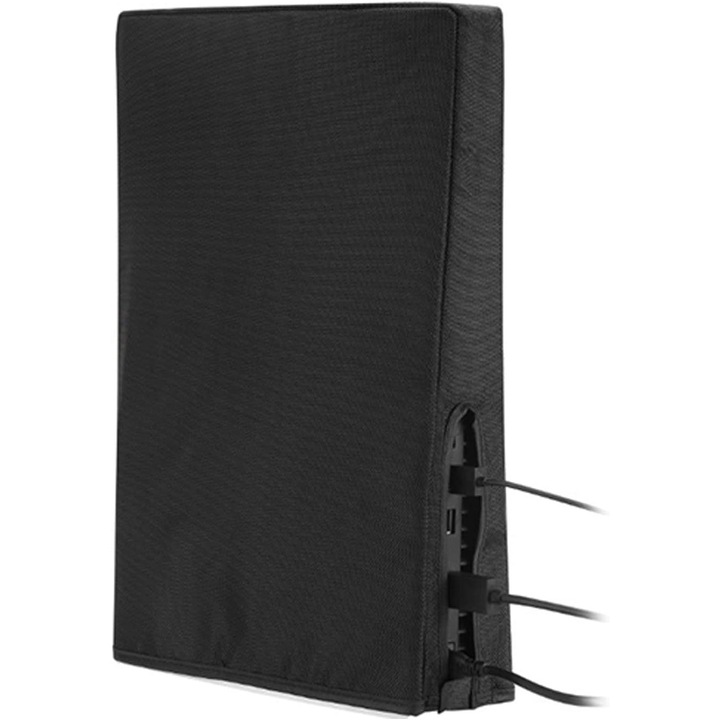 Husa de protectie verticala pentru console de jocuri, material Oxford, protejeaza impotriva prafului, zgarieturilor, dimensiuni variate