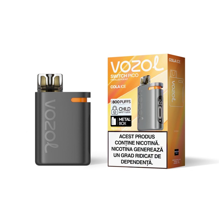Kit Tigara Electronica Vozol Switch PICO 800 - Cola Ice, 2% Nicotina