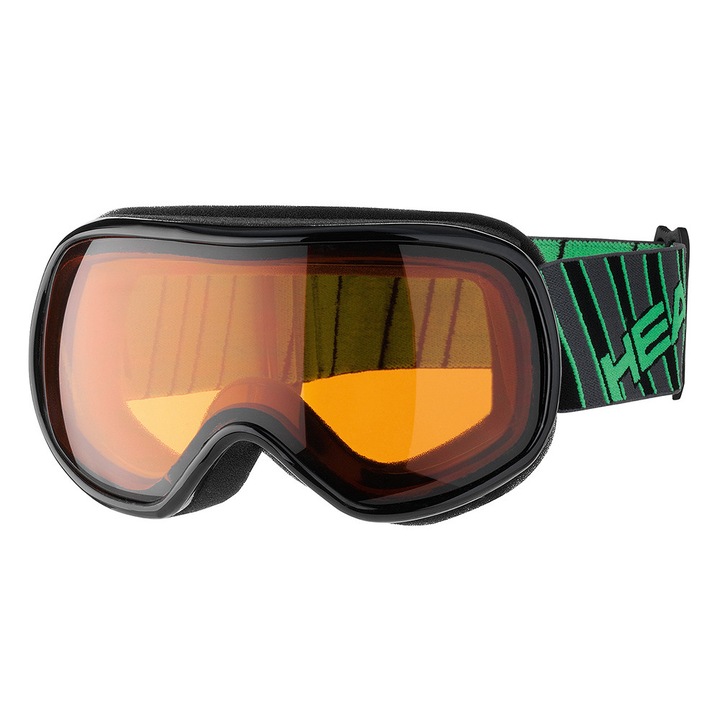 Head NINJA fekete-zöld sí-snowboard szemüveg