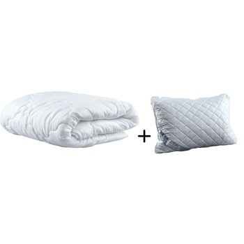 Set Perna 50x70+ Pilota 1 persoana 140x200 200g. anti-acarieni Set Perna 50x70+ Pilota 1 persoana 140x200 200g. anti-acarieni