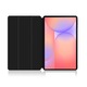 Ultra vékony tok kompatibilis Samsung Galaxy Tab S10 Lite / S10 FE 10.9" (2025)-hez, TPU szilikon, Smart Cover - Fekete