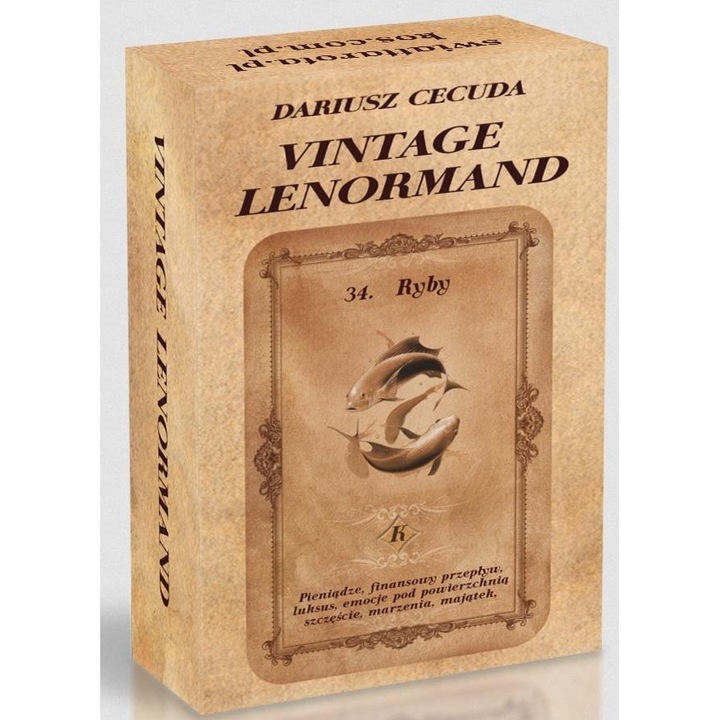 Társasjáték, KOS, 36 kártya, 67x108,5mm, retro stílus