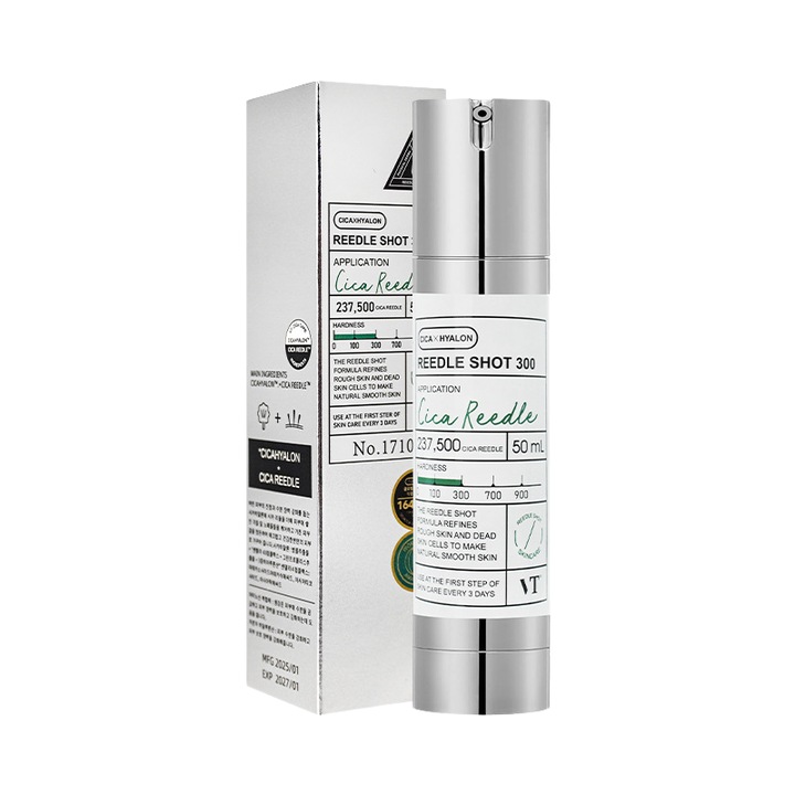 VT Cosmetics Reedle Shot 300 kezelőszett, 50ml, javítja a felszívódást, revitalizálás