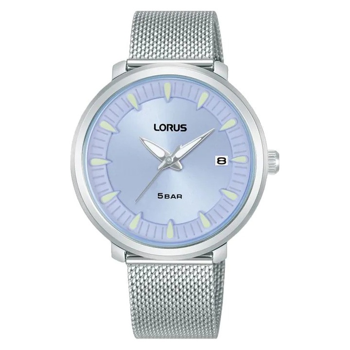 Lorus RG803DX9 női karóra, rozsdamentes acél szíj, kék számlap, 36mm