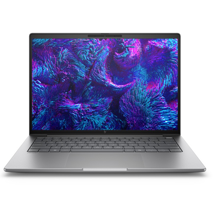HP ZBook 8 G1i Laptop - 14" WUXGA Érintőképernyő, Intel Core Ultra 7 255H, 64GB DDR5 RAM, 1TB SSD, 5G WWAN, Magyar billentyűzet, Windows 11 Pro, Ezüst