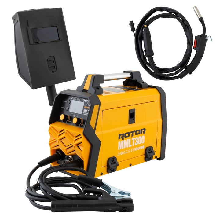 Aparat de sudura tip invetor MMA, MIG/MAG, ROTOR MMLT-300, 300A