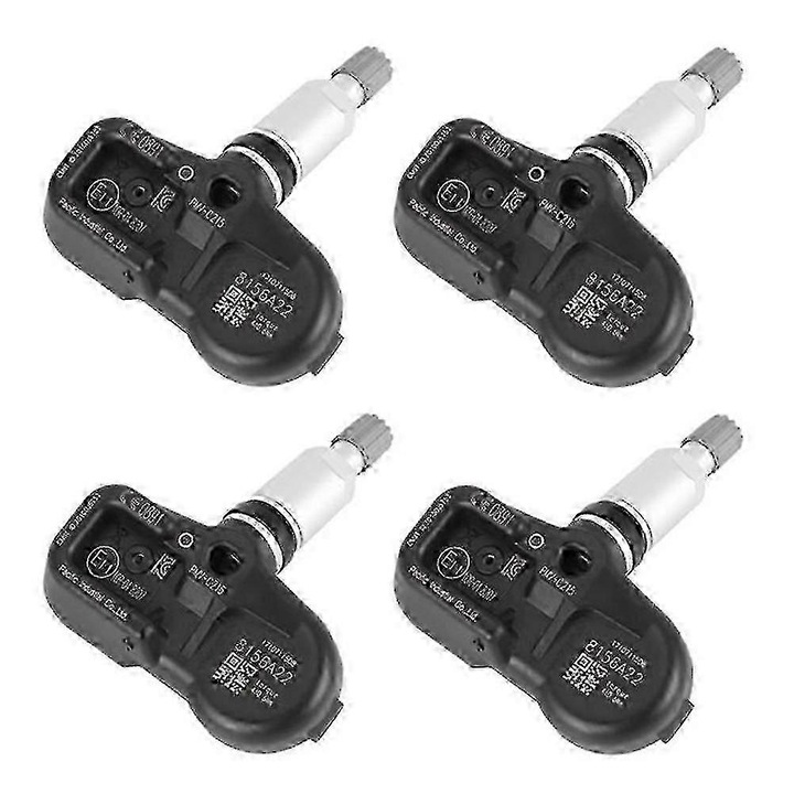 Senzor presiune pneuri set 4 bucati PMV-C215 42607-48020 pentru Lexus LS500H LX570 RX450H, negru