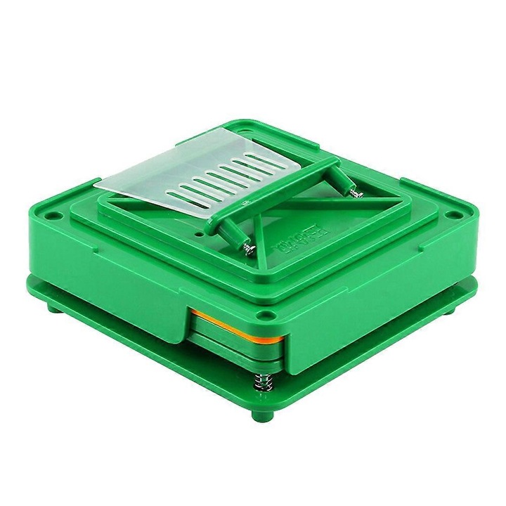 Tava umplere capsule 100 gauri, verde, plastic